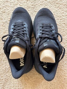 Hoka Men’s Black Athletic Running Shoes